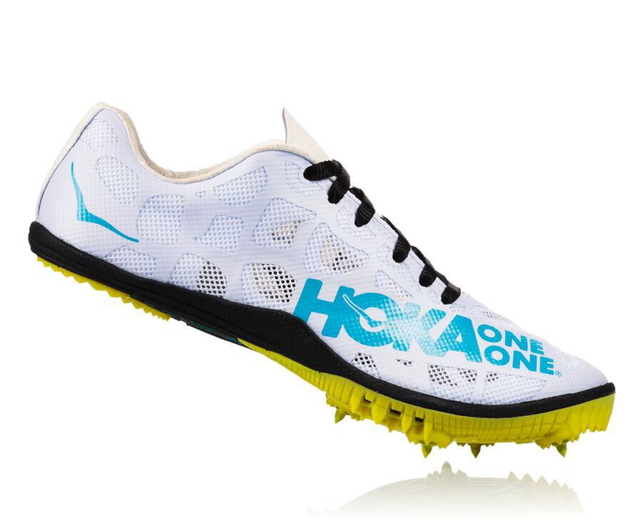 Hoka One One Spikes Dame - Rocket X - Hvide - 298103CMR